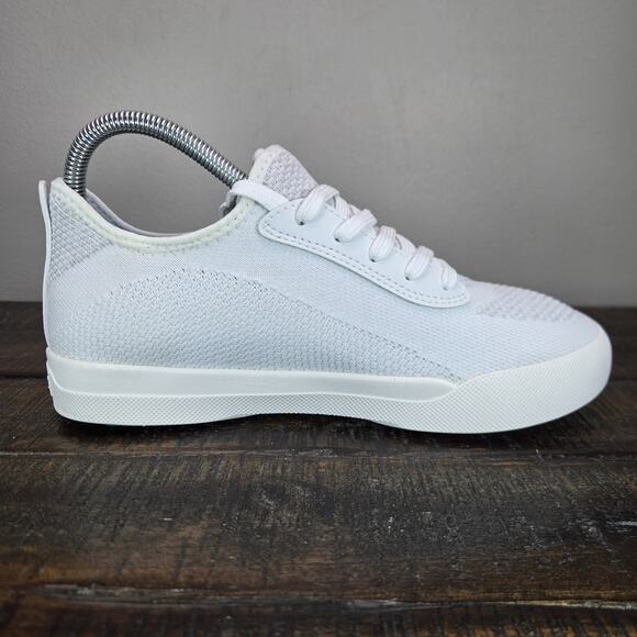 Vessi Weekend Sneaker Mens Size 6 Waterproof Shoes Marble White White Womens 7